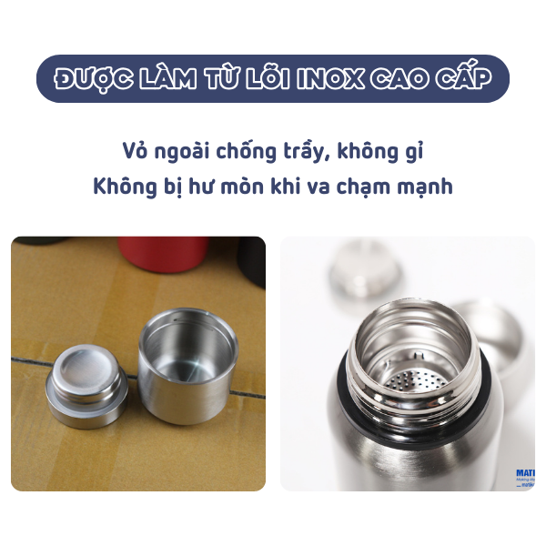 Bình giữ nhiệt nắp bạc- dung tích 750ml