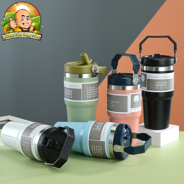 Bình giữ nhiệt có quai- dung tích 600ml
