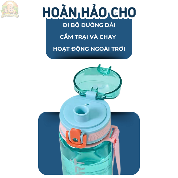 Bình nước thể thao sport- dung tích 650ml