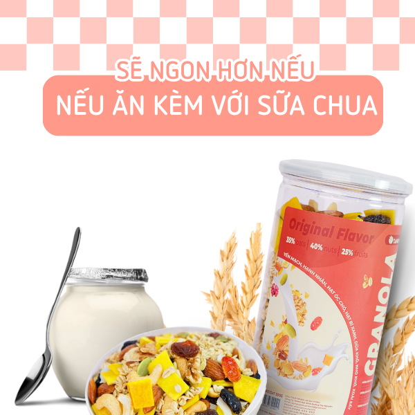 Granola ăn kiêng- vị truyền thống