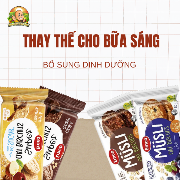 Bánh quy Emco vị cacao dừa