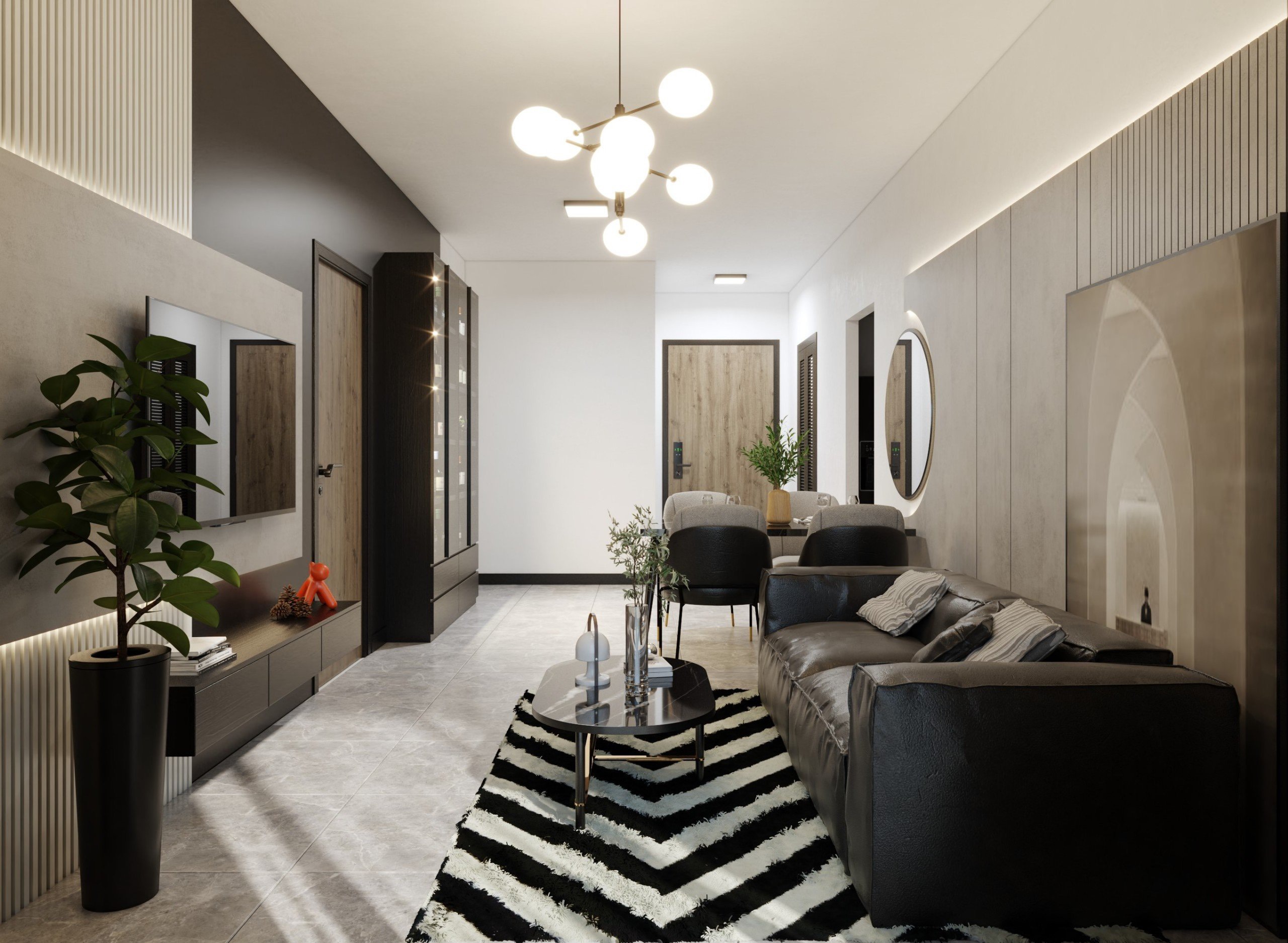 Thiết kế và thi công nội thất Căn Hộ A3 Delasol Quận 4