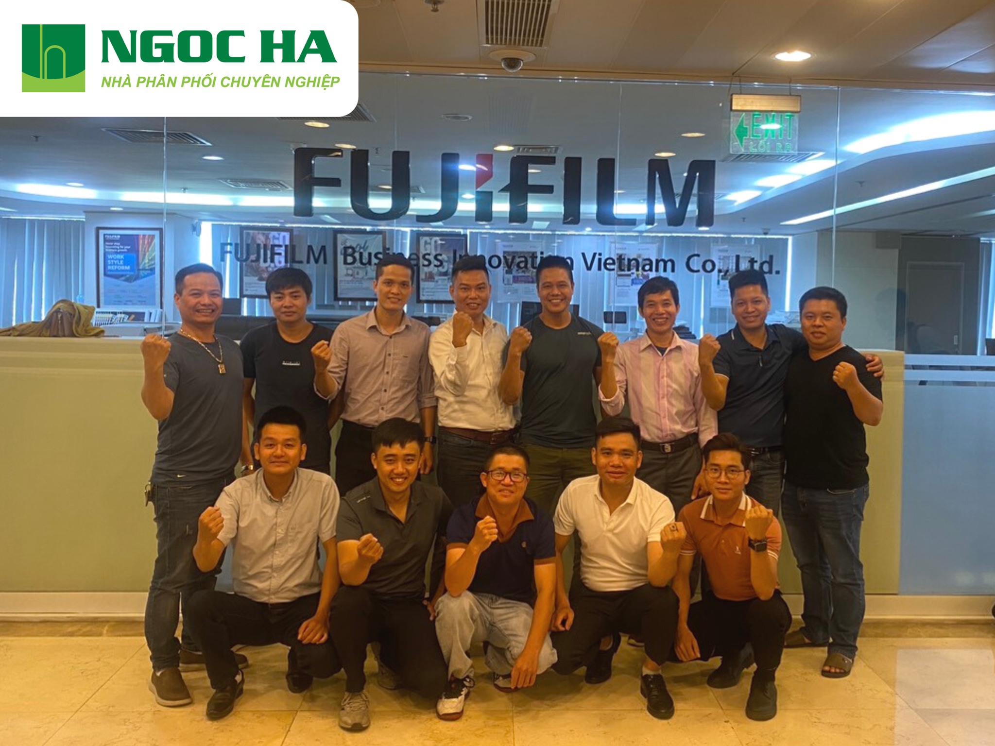 Khóa đào tạo kỹ thuật do FUJIFILM Business Innovation Việt Nam tổ chức