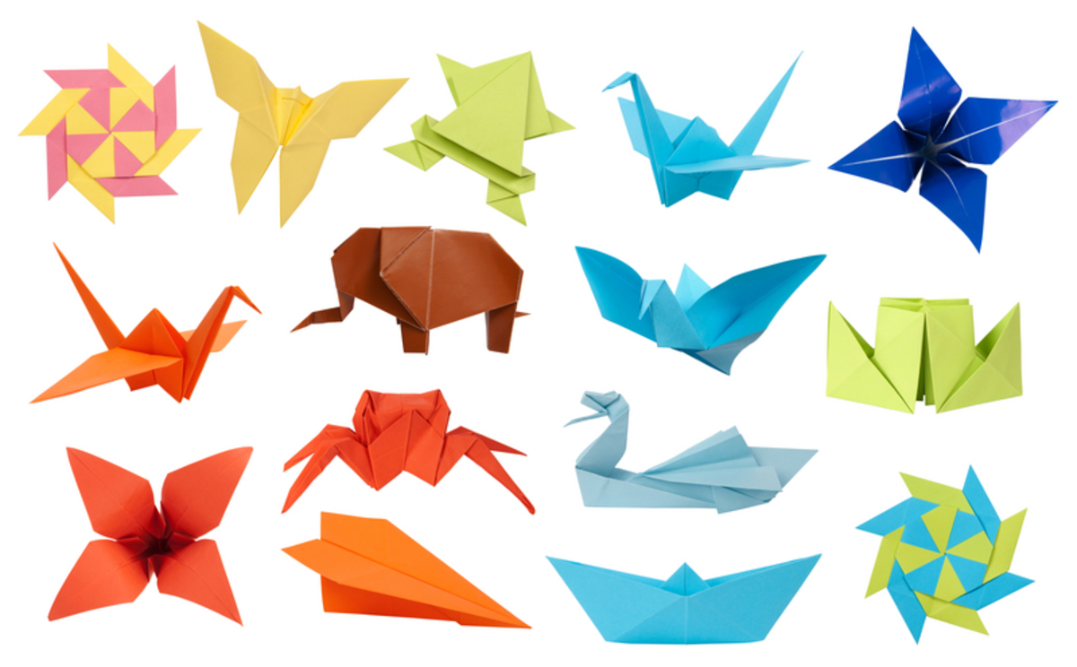 Cách làm một con bướm Origami dễ dàng từ giấy màu A4