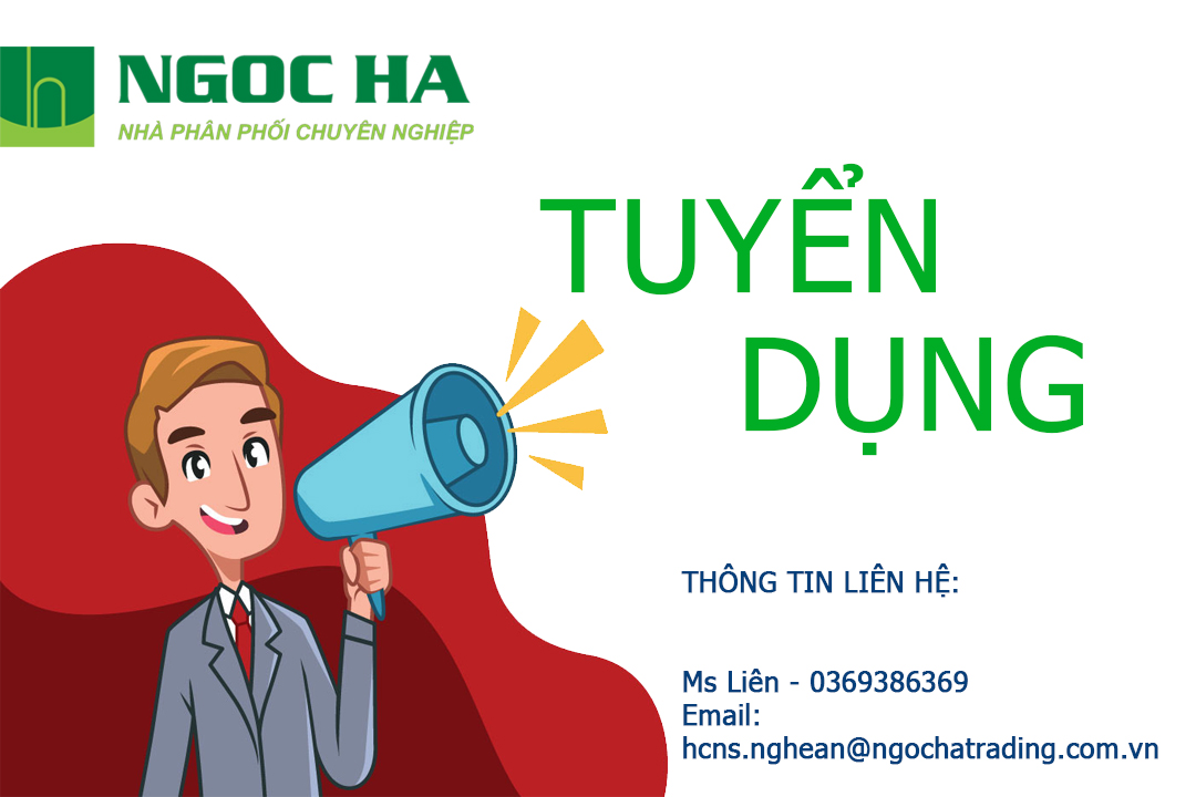 CÔNG TY CỔ PHẦN THƯƠNG  & DỊCH VỤ NGỌC HÀ - CHI NHÁNH NGHỆ AN  TUYỂN NHÂN VIÊN KINH DOANH