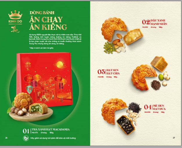 Cập nhập bảng giá mới nhất Bánh trung thu Kinh Đô 2022 !!!