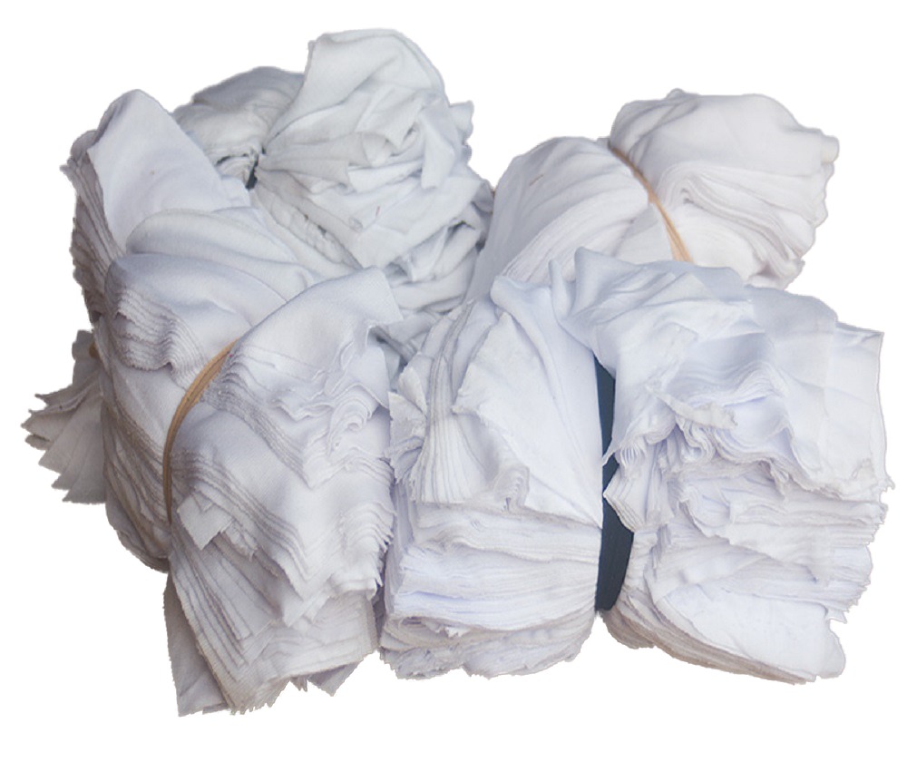 Giẻ lau Cotton trắng NGỌC HÀ - KHO HÀNG TIỆN ÍCH CỦA DOANH NGHIỆP