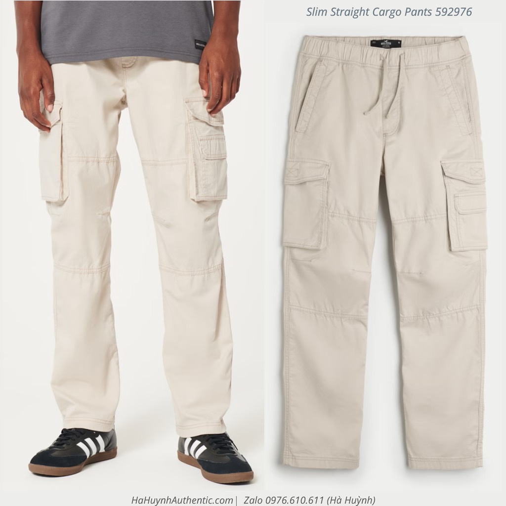 [ Hollister ] Slim Straight Cargo Pants