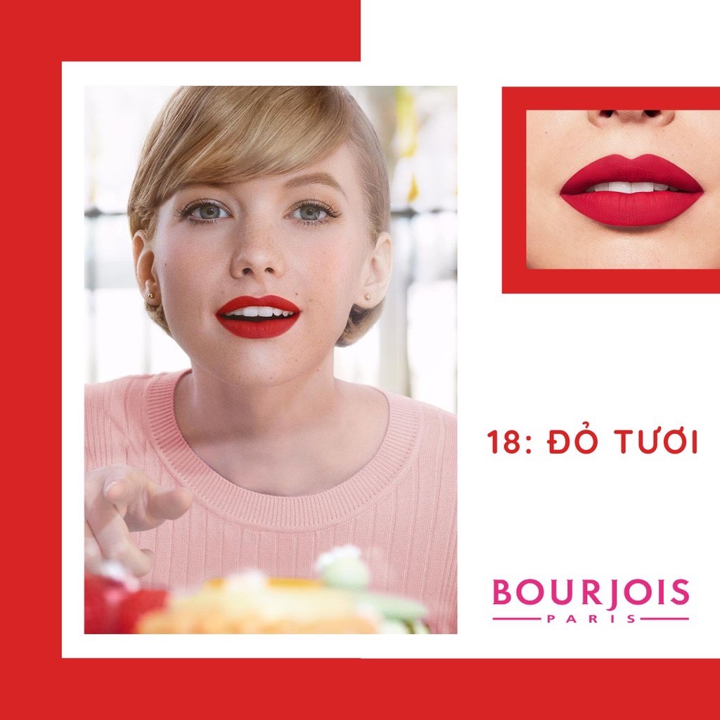 Son kem lì Bourjois Rouge Edition Velvet