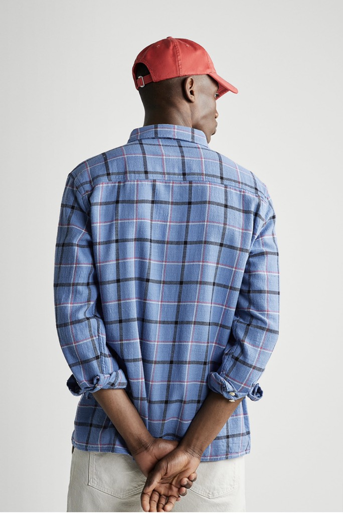 TEXTURED CHECK SHIRT