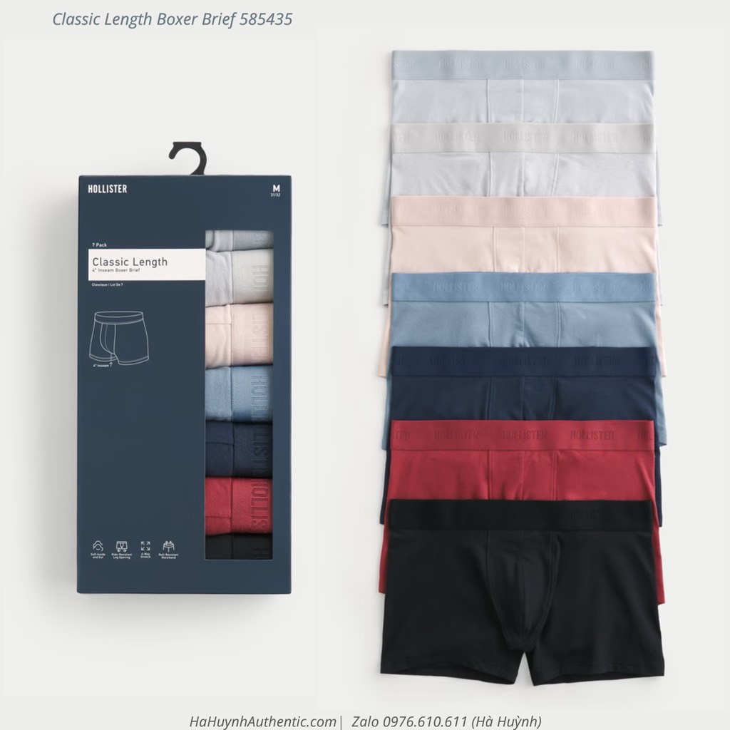 [ Hollister ] Classic Length Boxer Brief 585435