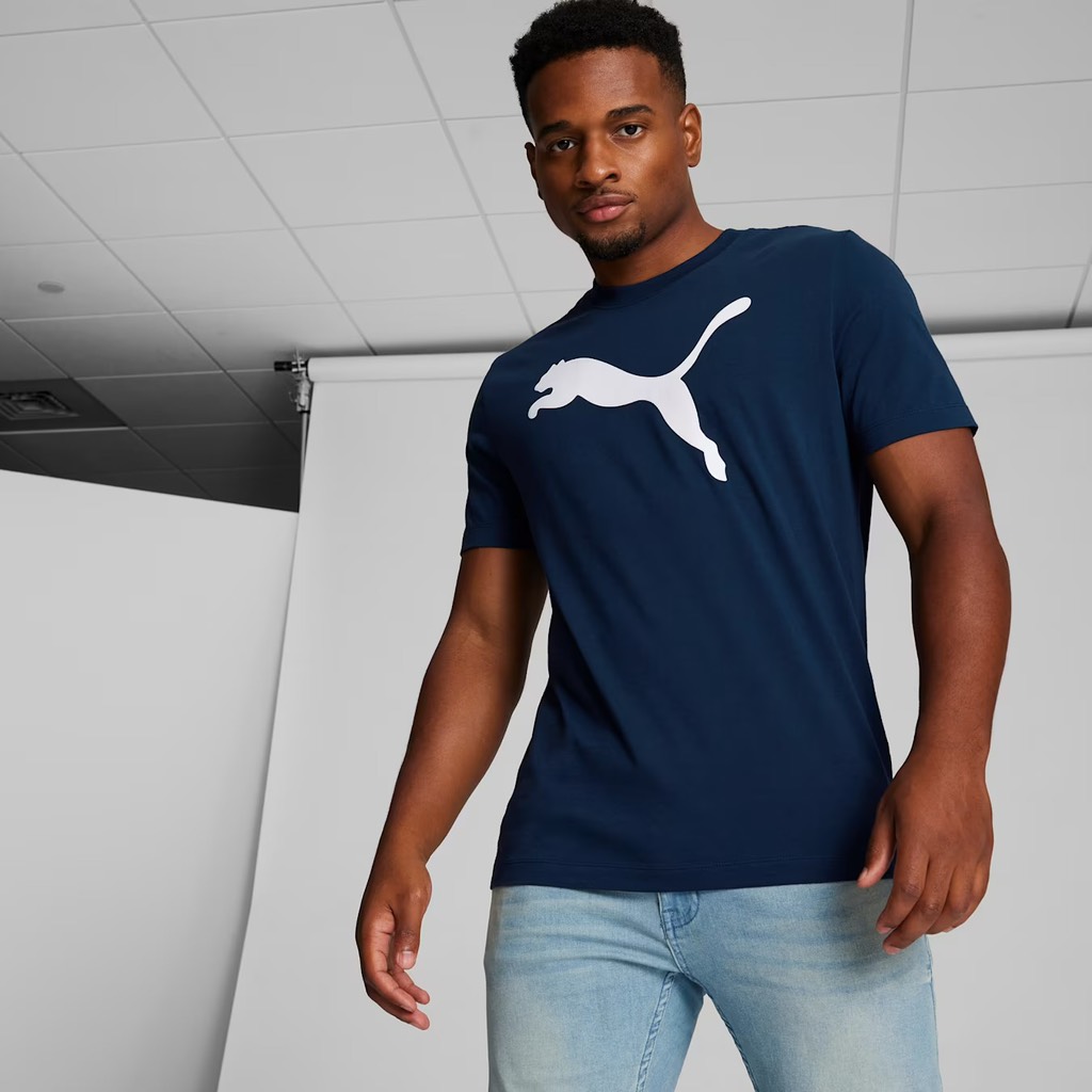 [ PUMA ] Essentials Big Cat Men's Tee