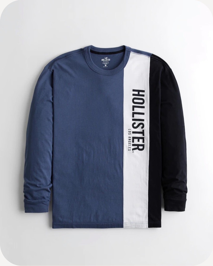 Áo thun nam Hollister Oversized Logo Graphic Tee