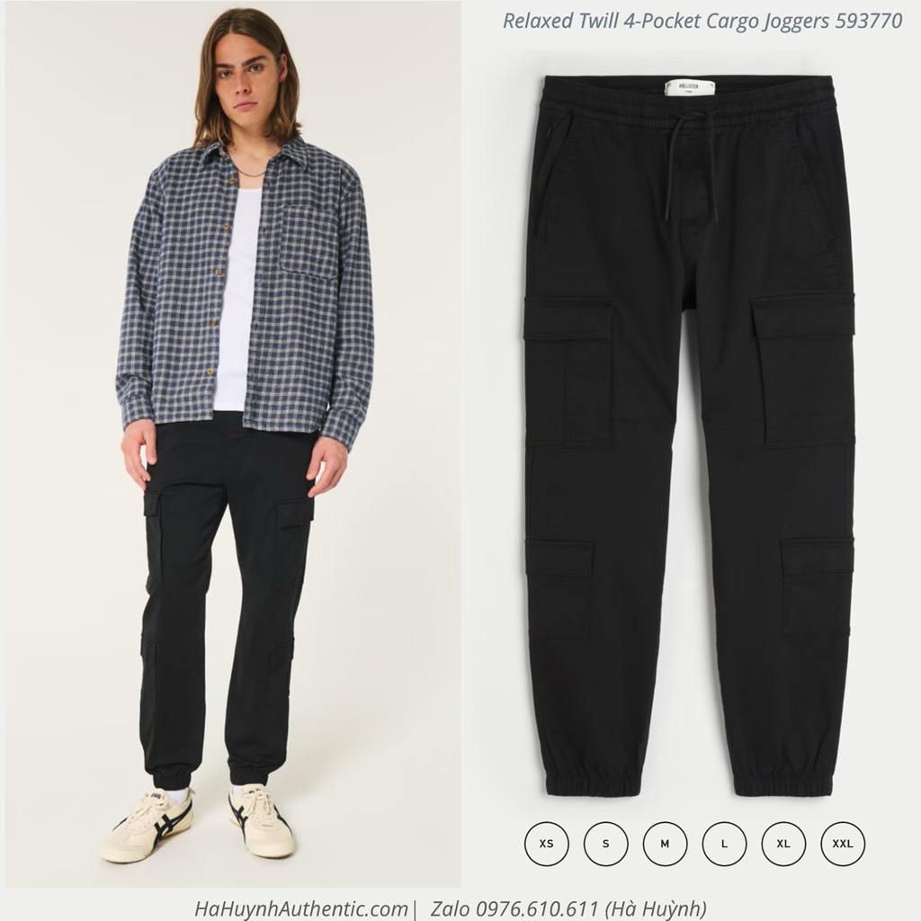 Quần Jogger nam Hollister