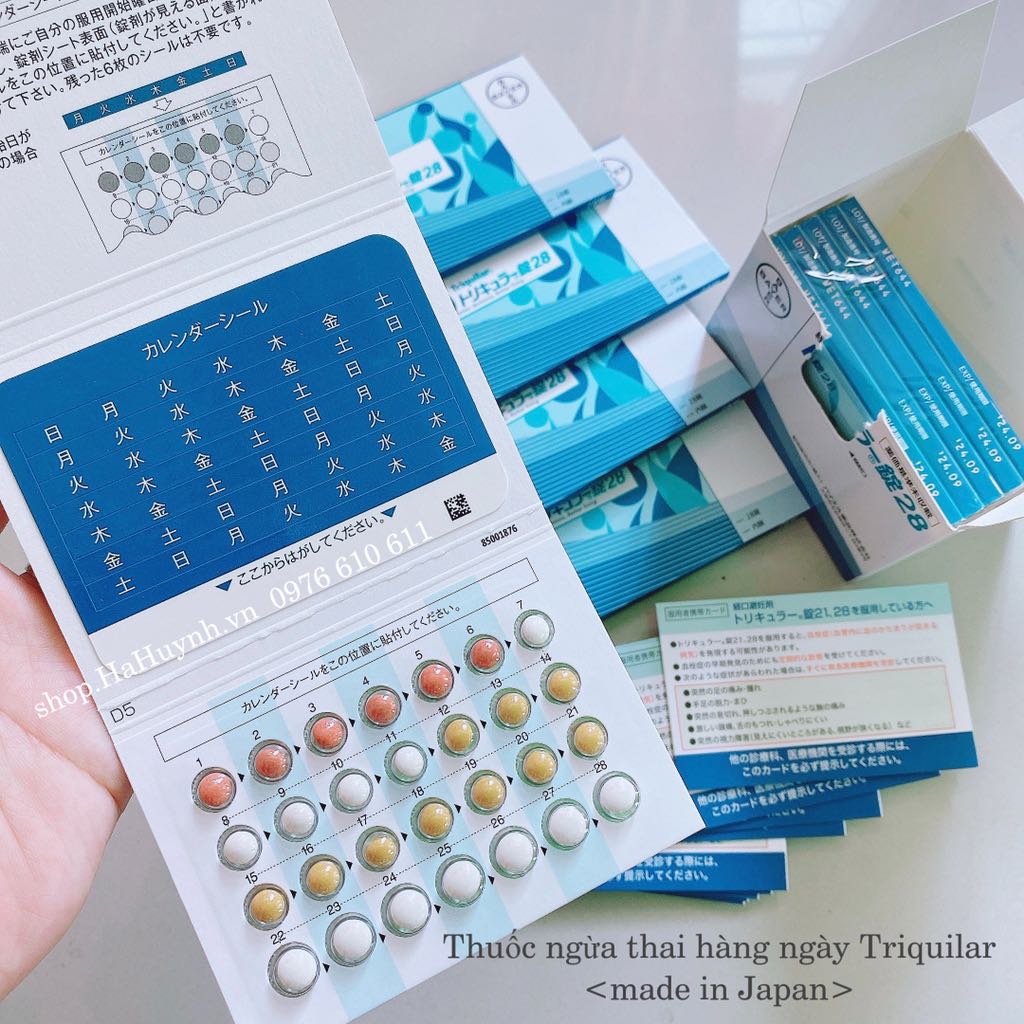 Thuốc ngừa thai Triquilar <Japan>