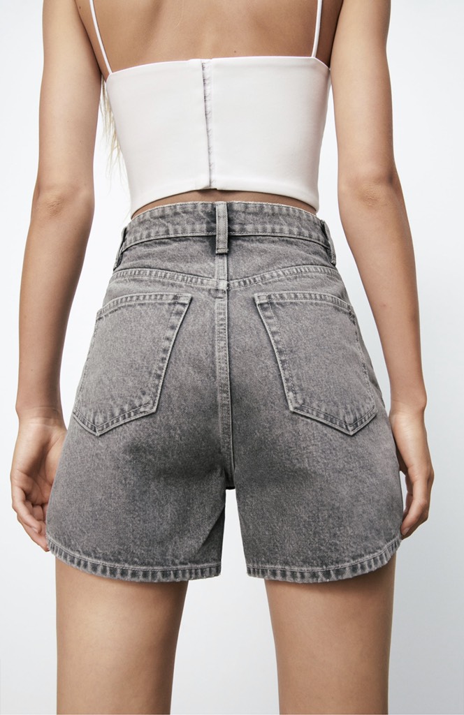 DENIM BERMUDA SHORTS