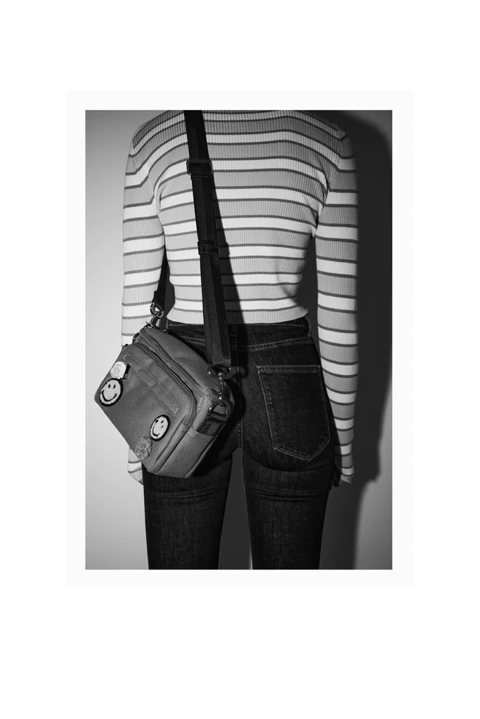 CANVAS SMILEY ® CROSSBODY BAG