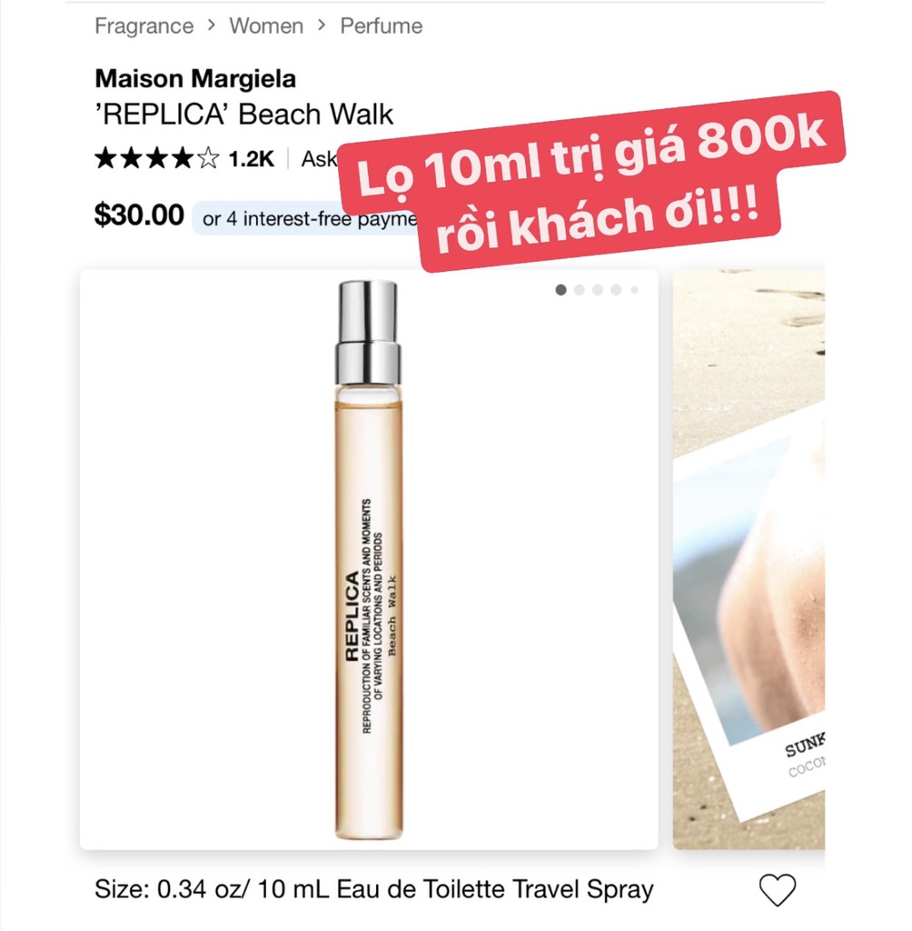(Limited) Set nước hoa nữ Maison Margiela