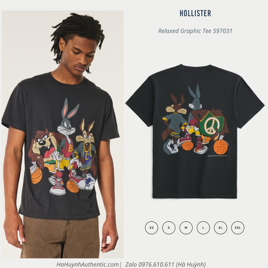 Áo thun nam Hollister