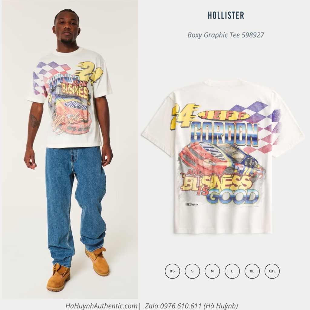 Áo thun nam Hollister