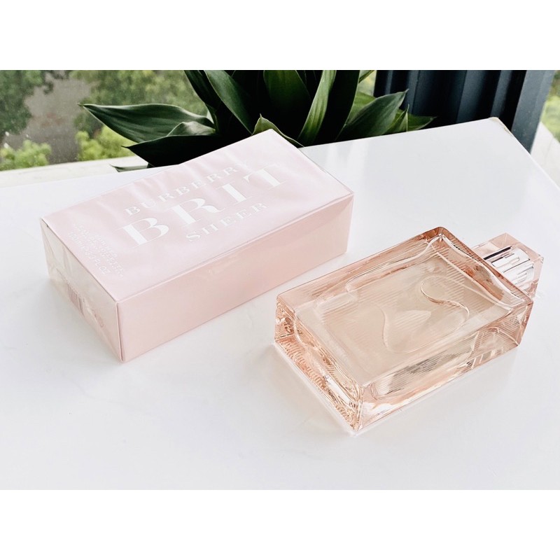 Nước hoa nữ Burberry Brit Sheer For Women 100ml Eau de Toilette Spray