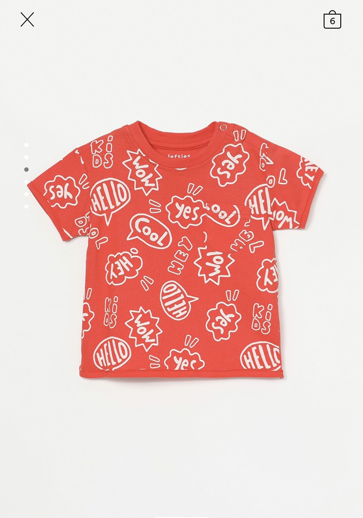 2-PACK OF BASIC PLAIN AND PRINTED SHORT SLEEVE T-SHIRTS