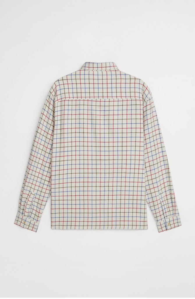 TEXTURED CHECK SHIRT