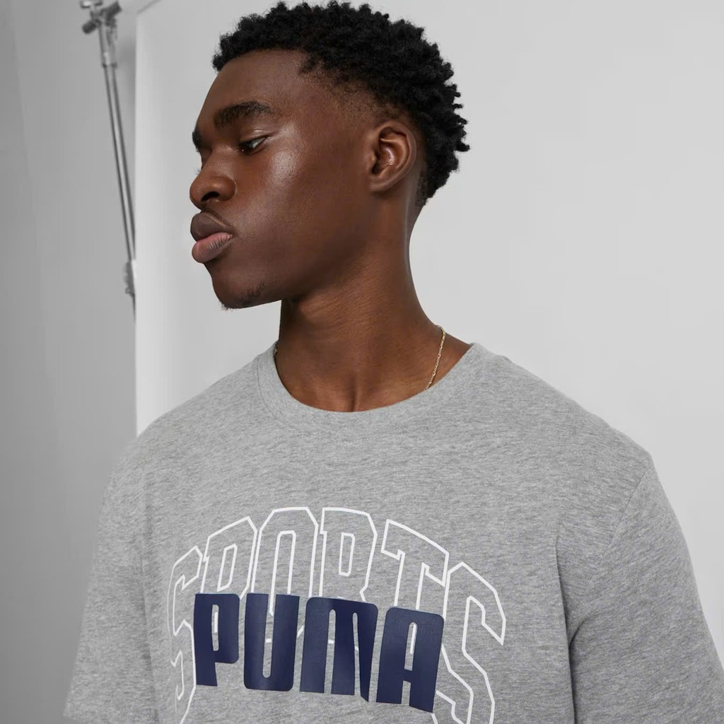 [ PUMA ] Collegiate Logo Men's Tee