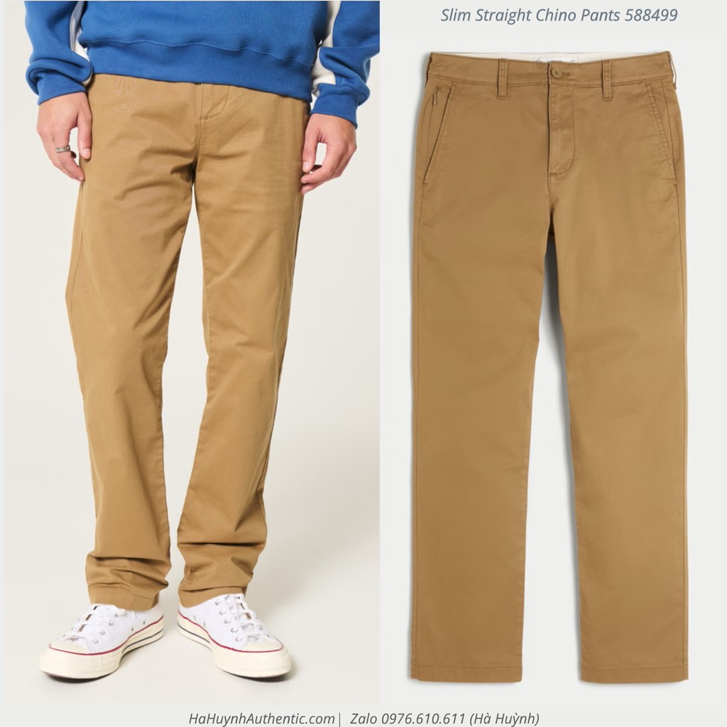 [ Hollister ] Slim Straight Chino Pants