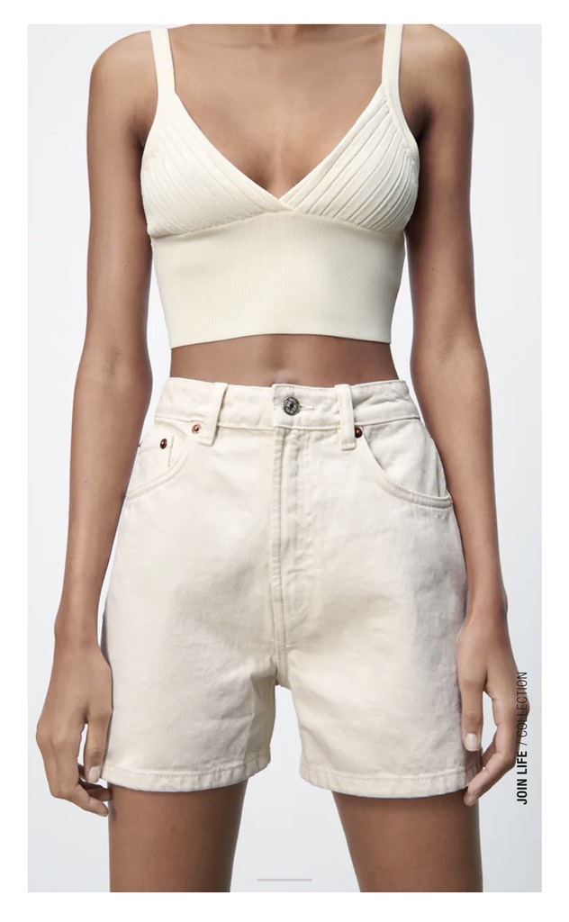 DENIM BERMUDA SHORTS