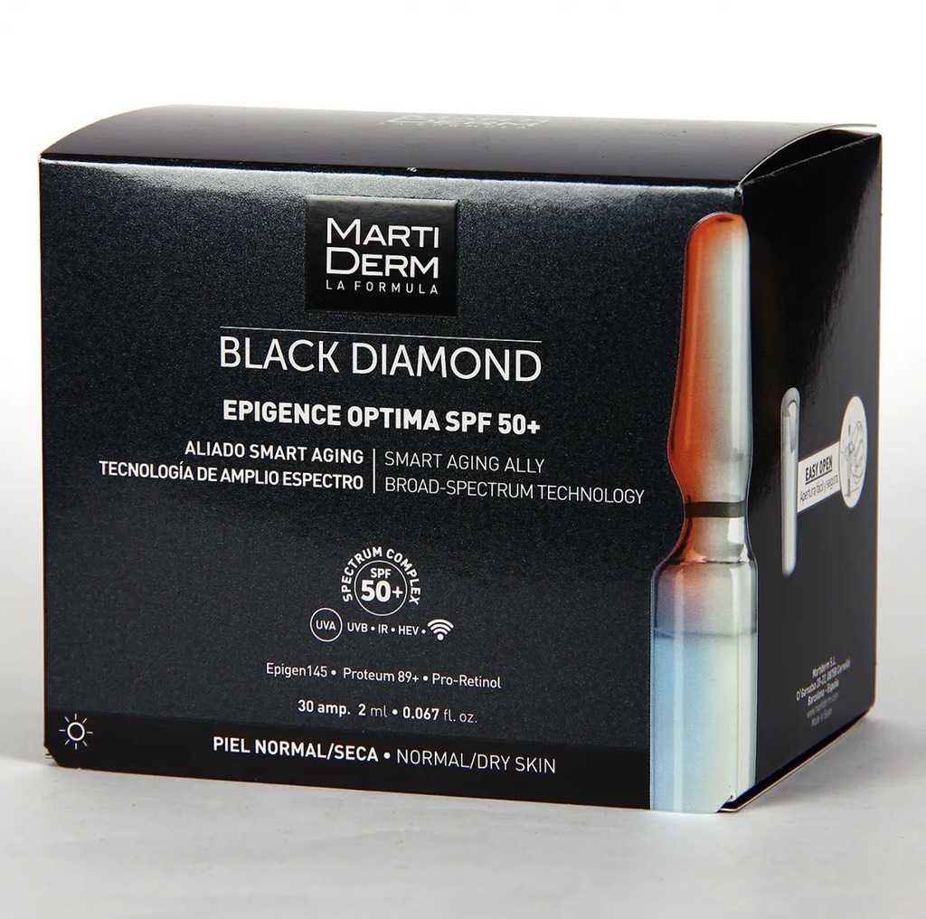 Martiderm Epigence Optima SPF 50+ Black Diamond 30 Ampoules