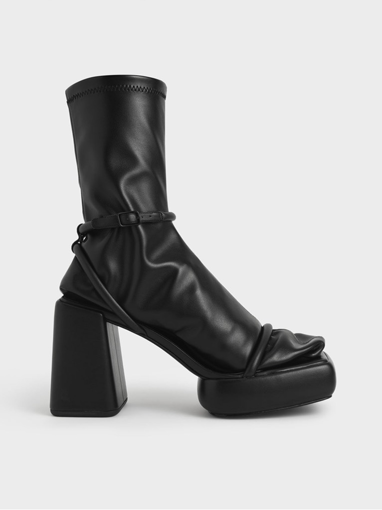 Lucile Platform Calf Boots