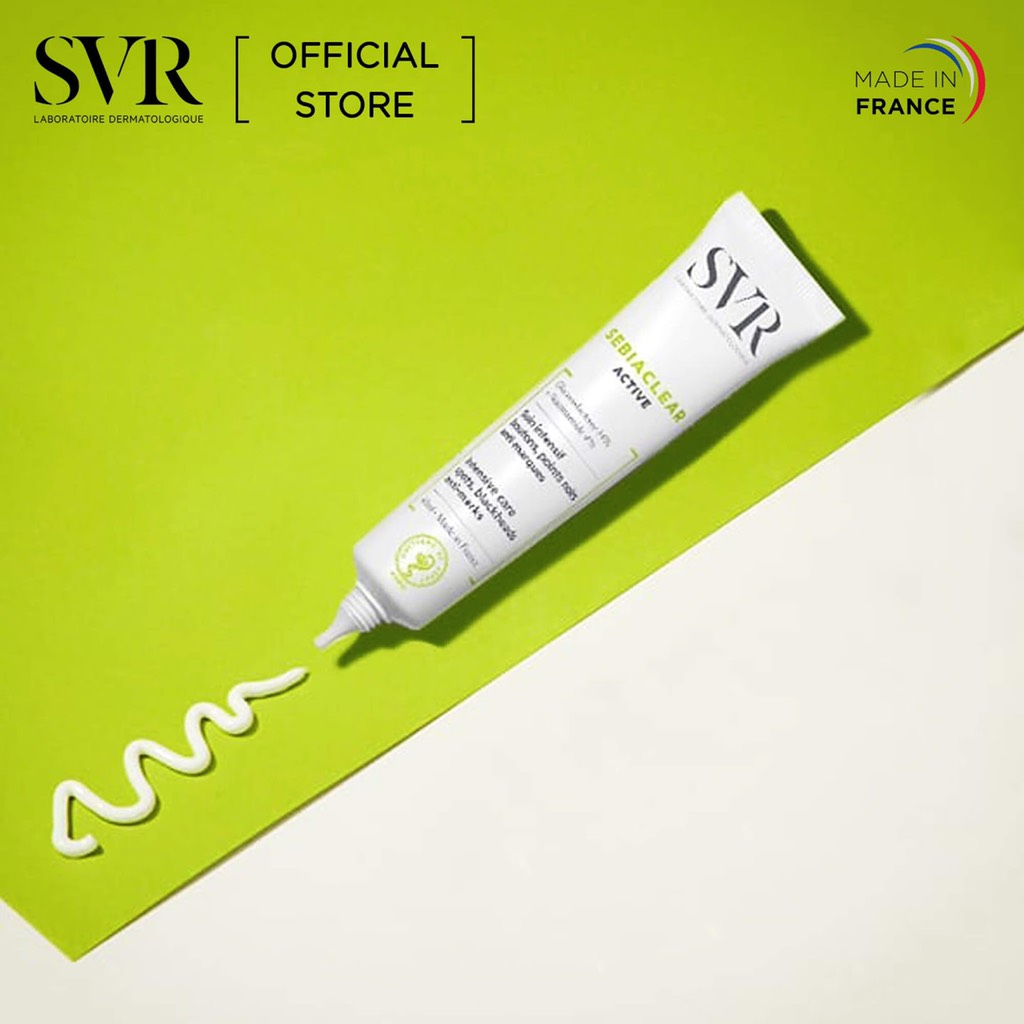 Kem dưỡng trị mụn SVR Sebiaclear Active