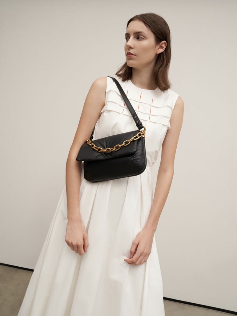 Zadie Padded Shoulder Bag
