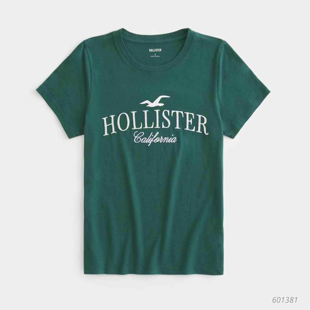 [ Hollister ] Easy Logo Graphic Tee