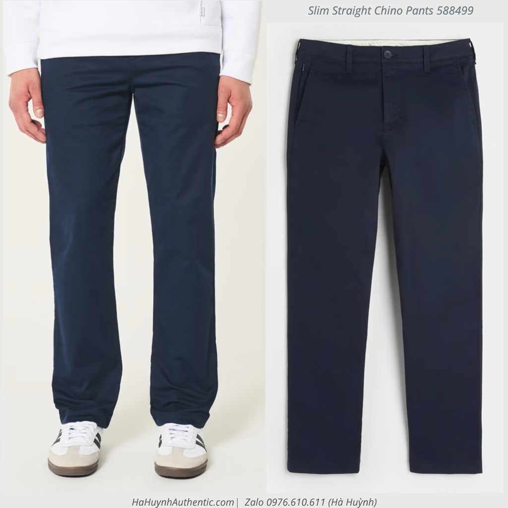 [ Hollister ] Slim Straight Chino Pants