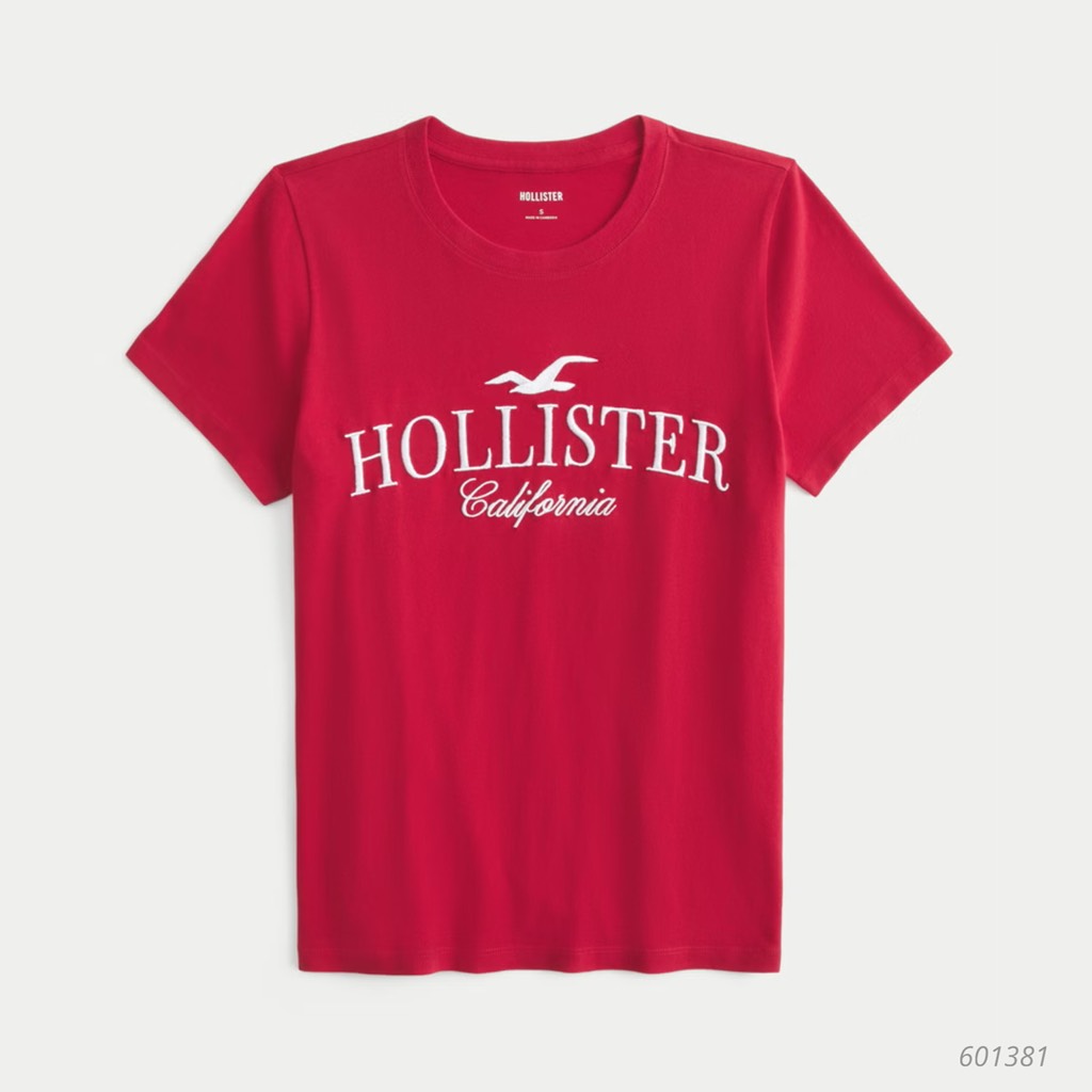 [ Hollister ] Easy Logo Graphic Tee