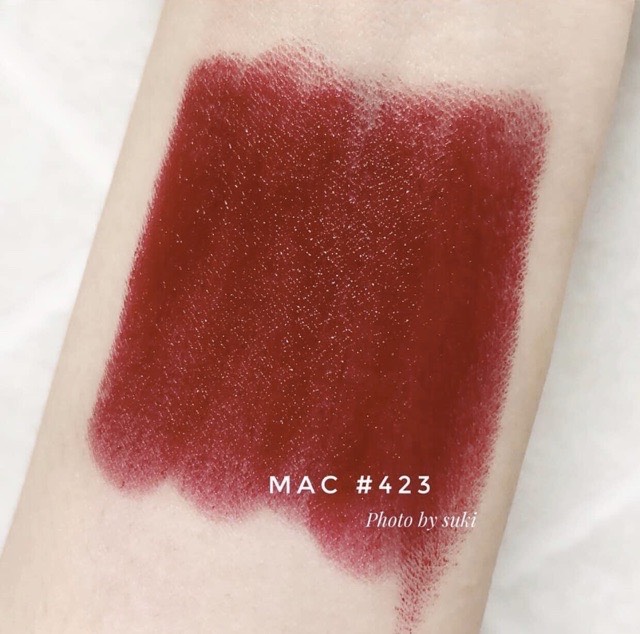 Son MAC Love Me Lipstick Rouge 423 E For Effortless (Đỏ thuần)