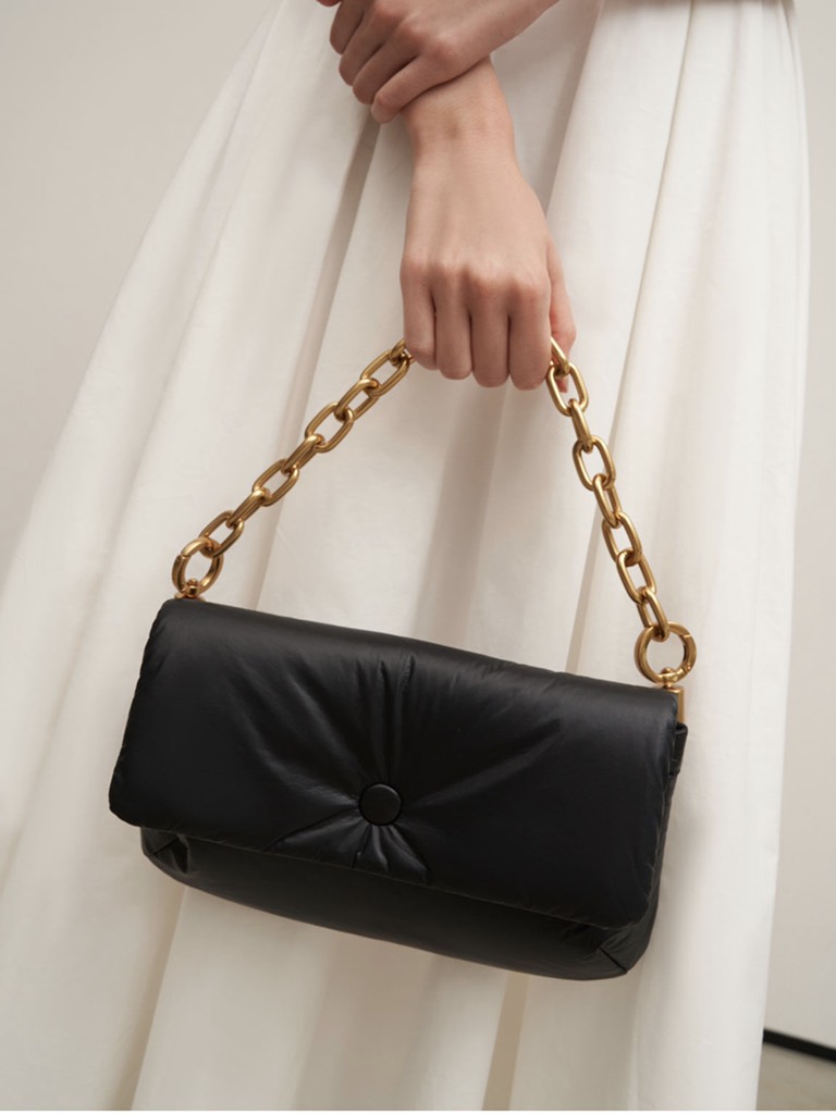 Zadie Padded Shoulder Bag