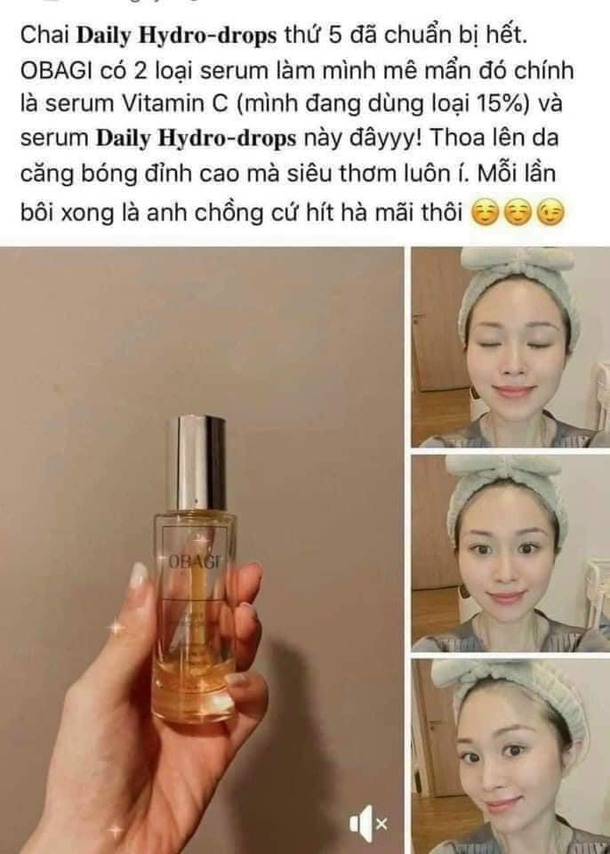 Tinh chất cấp nước phục hồi da Obagi Daily Hydro-Drops