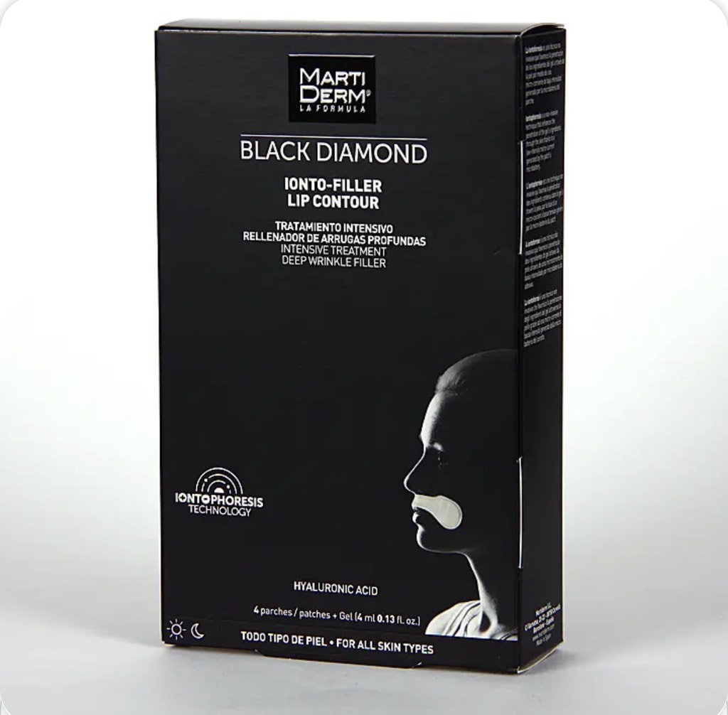Martiderm Ionto Filler Lip Black Diamond Anti-Aging Lip Patches
