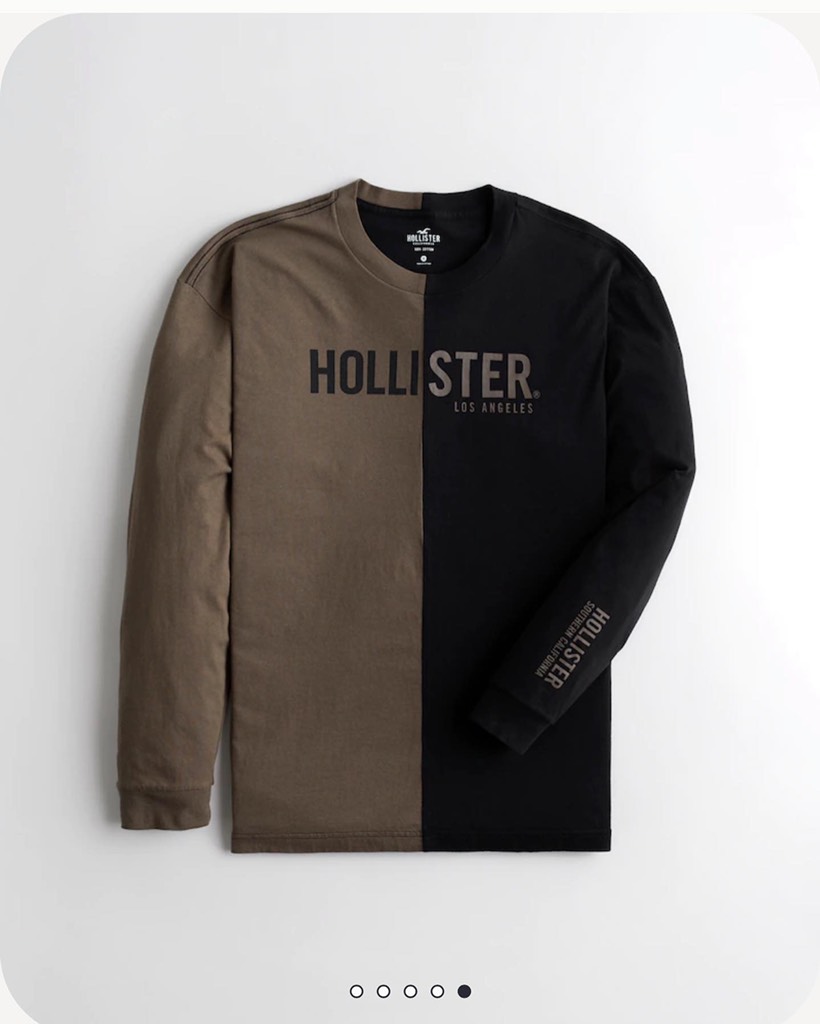 Áo thun nam Hollister Oversized Logo Graphic Tee
