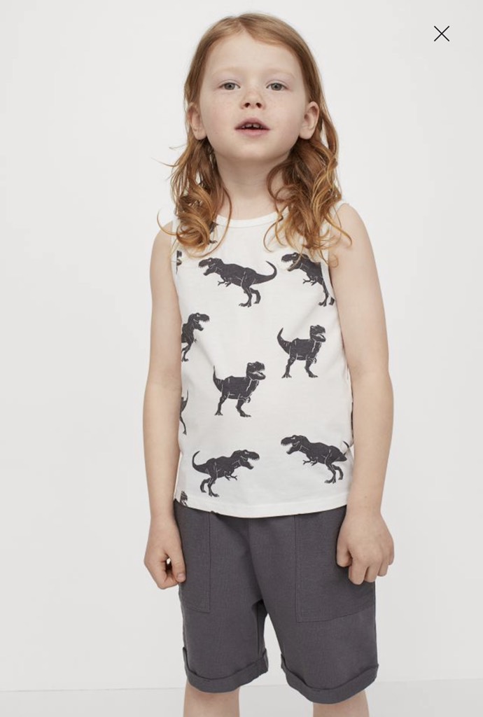 6-piece cotton set - Light green/Natural white