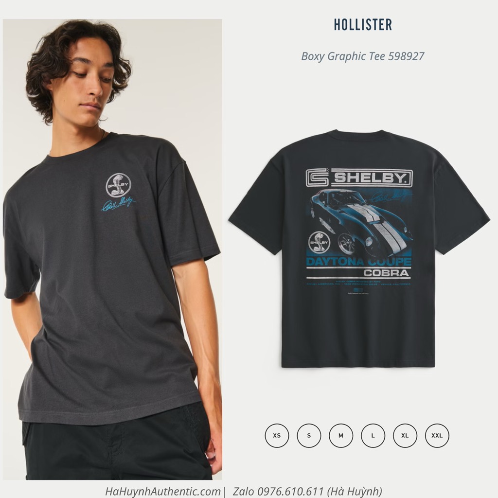 Áo thun nam Hollister