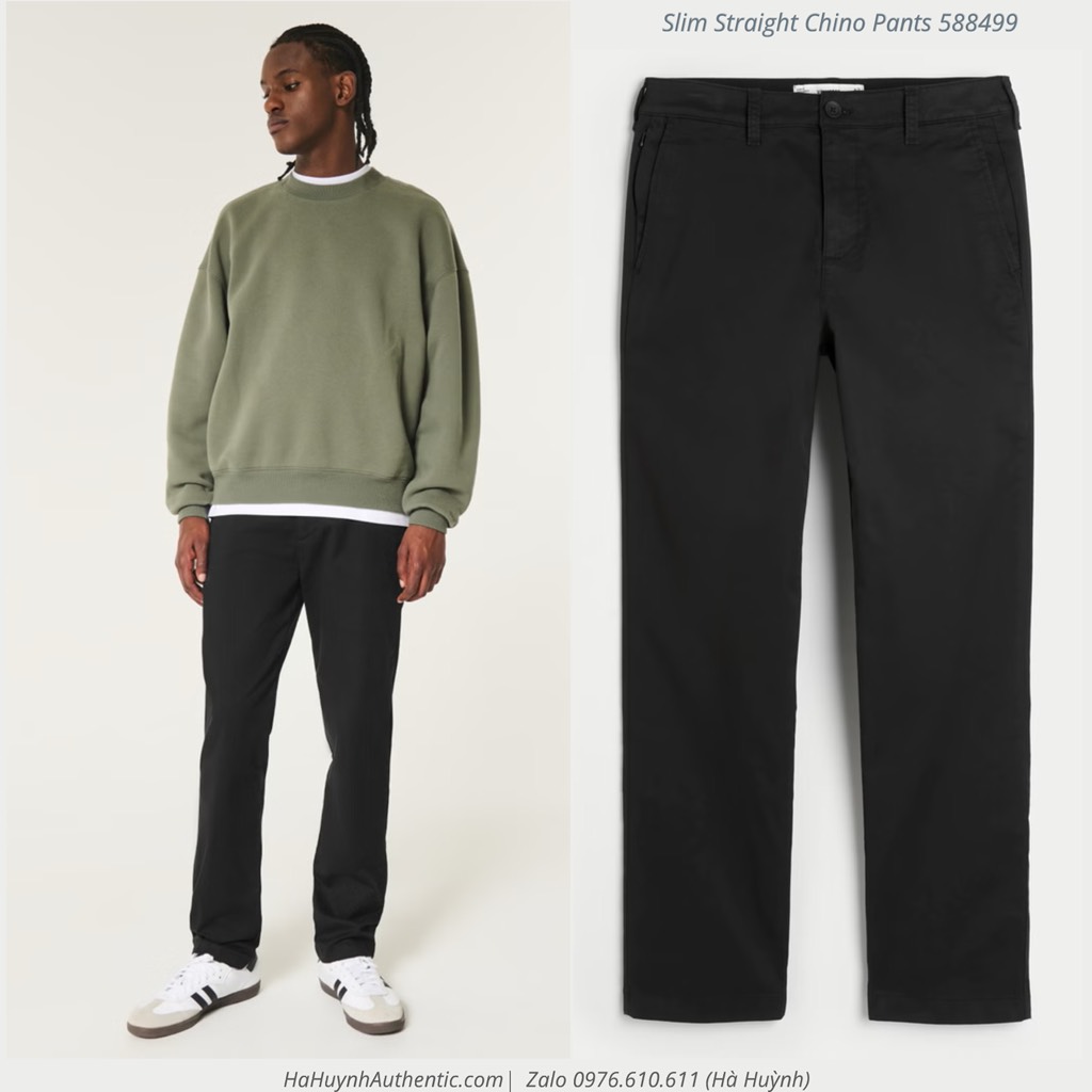 [ Hollister ] Slim Straight Chino Pants