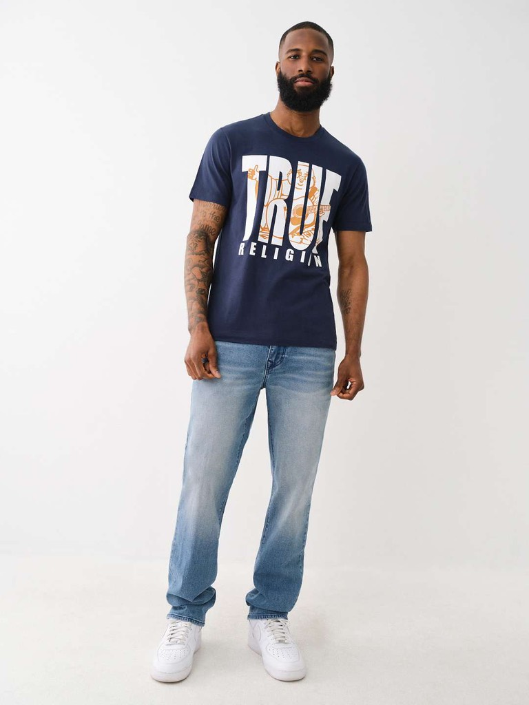 [ TRUE RELIGION ] TRUE BUDDHA LOGO TEE