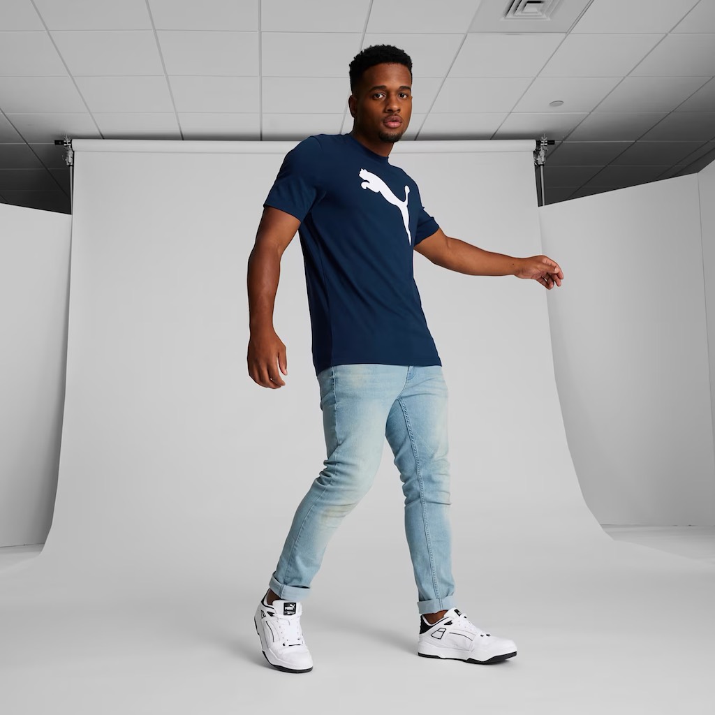 [ PUMA ] Essentials Big Cat Men's Tee