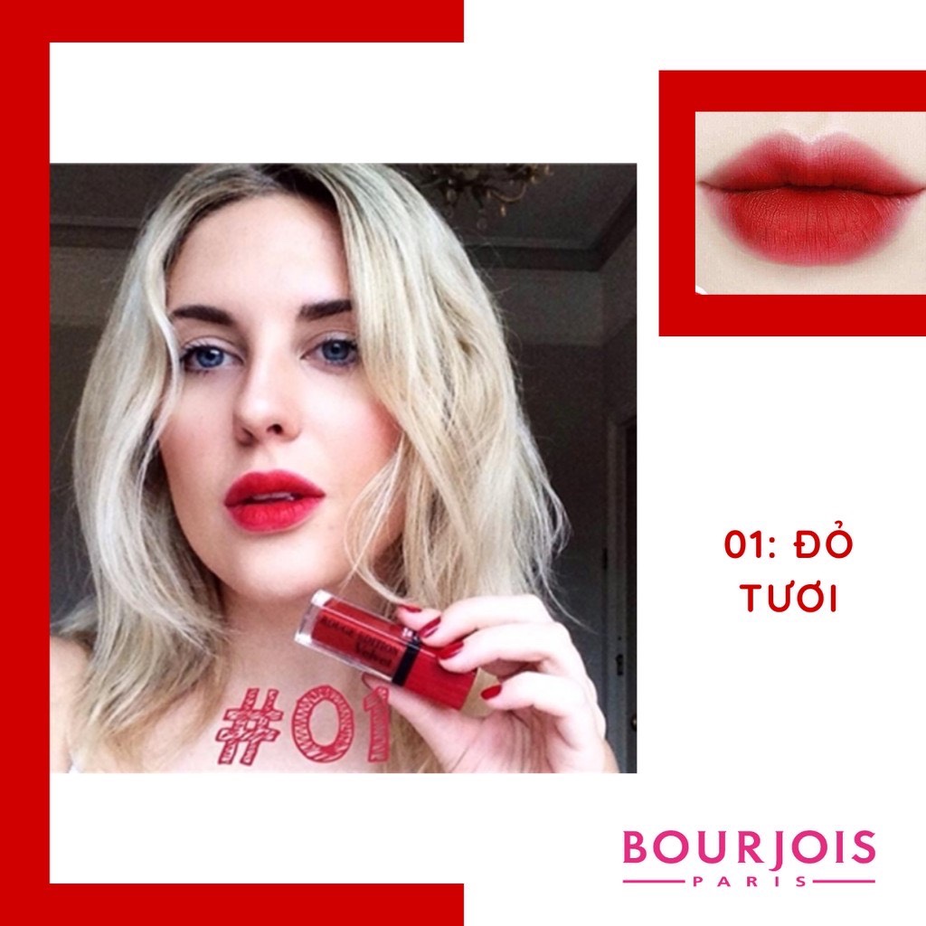 Son kem lì Bourjois Rouge Edition Velvet