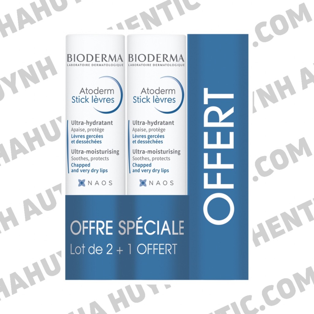 Son dưỡng Bioderma Atoderm Lèvres Moisturising Stick
