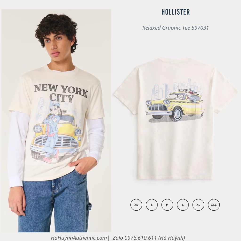 Áo thun nam Hollister